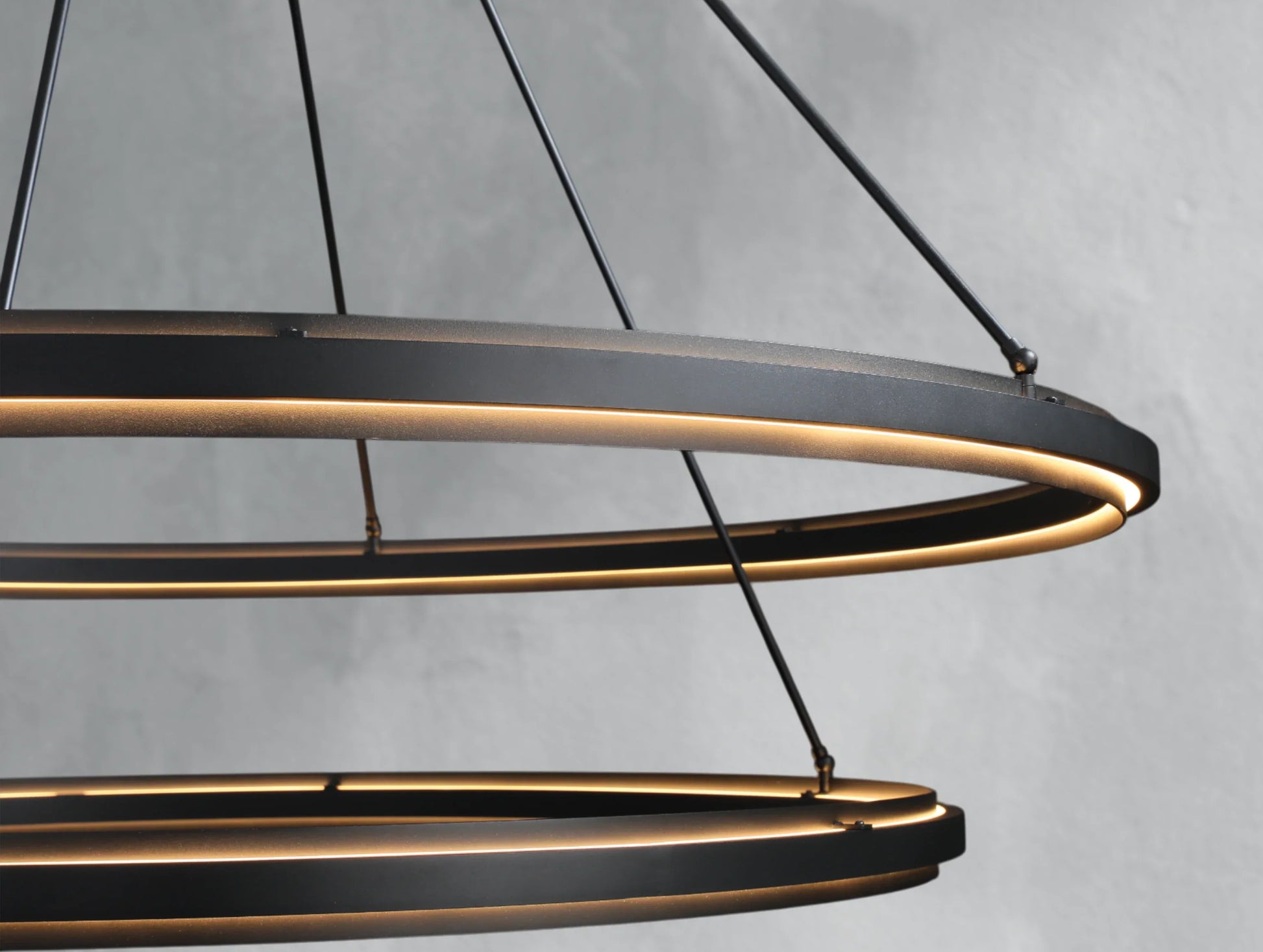 Pelta Two-Tier Round Chandelier - ARDENEL
