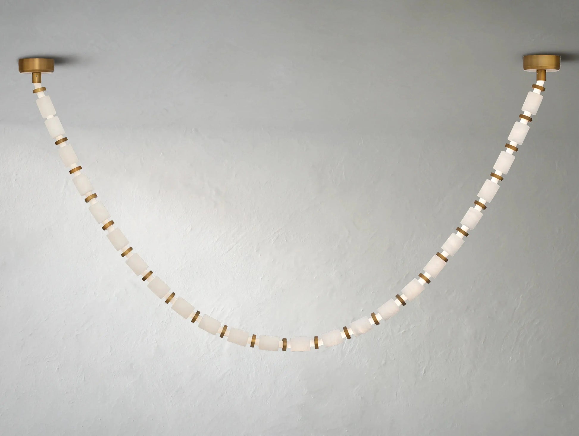 Elaris Chain Alabaster Chandelier ARDENEL