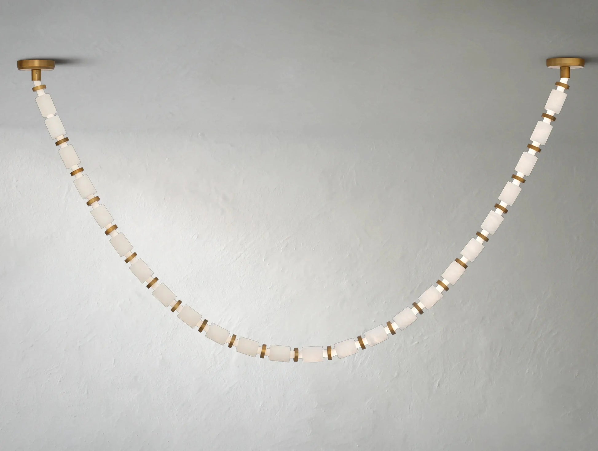 Elaris Chain Alabaster Chandelier ARDENEL