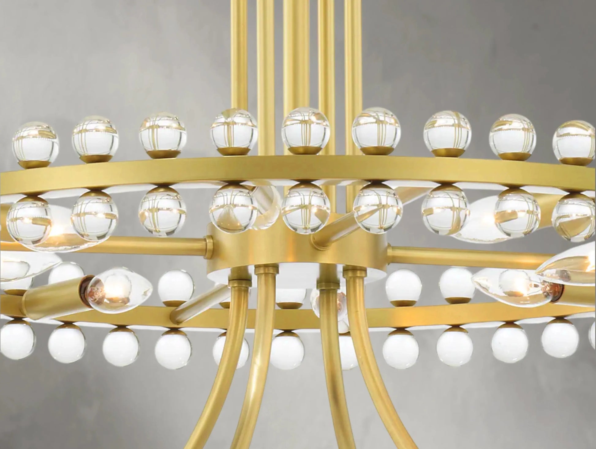 Karachi Two-Tier Round Chandelier ARDENEL
