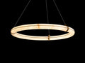 Nivara loop Alabaster Chandelier ARDENEL