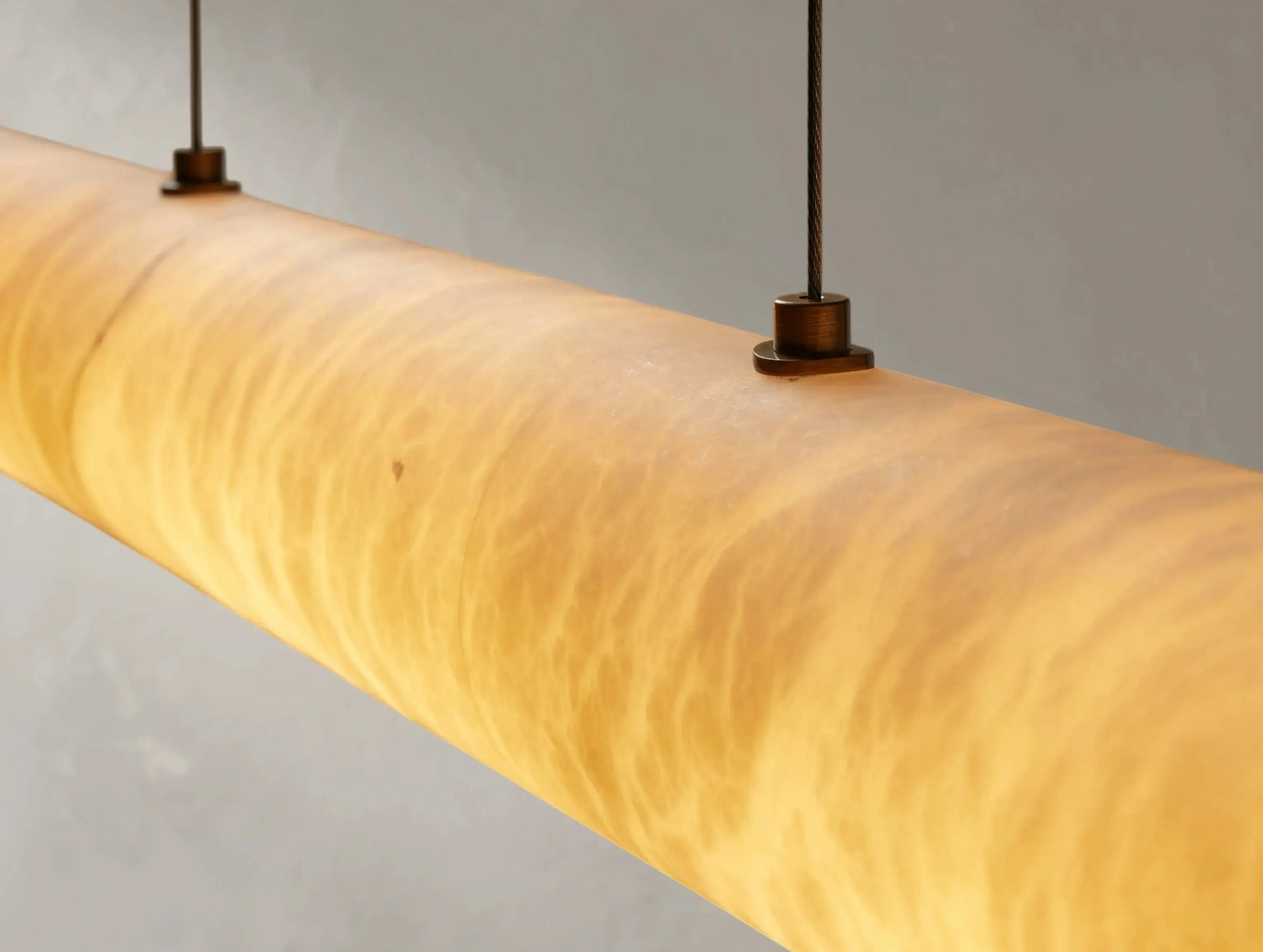 Hamary Chiseled Linear Alabaster Chandelier ARDENEL