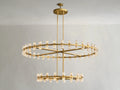 Gearra LED Round Two-Tier Chandelier ARDENEL