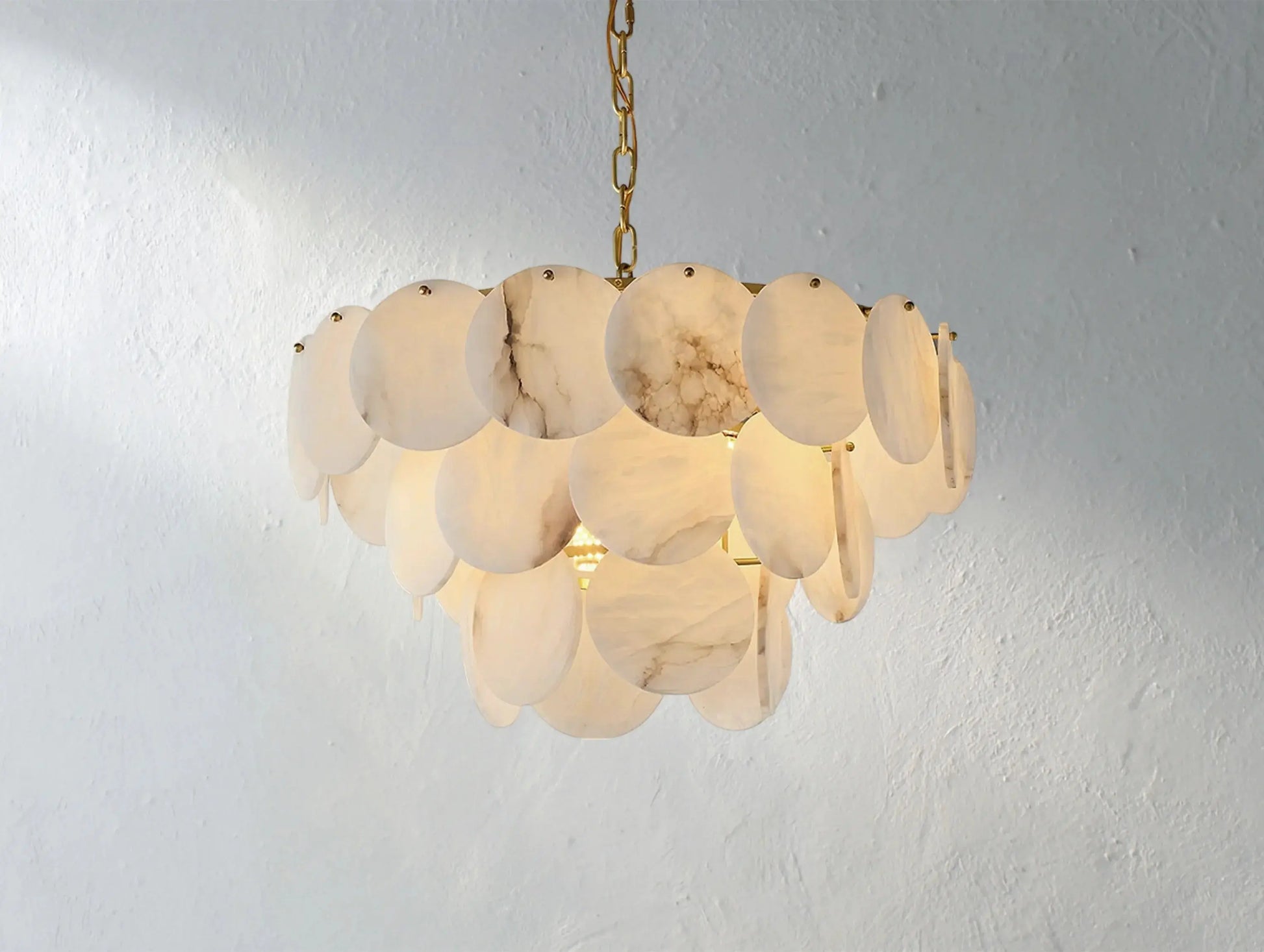 Lunaria Alabaster Chandelier ARDENEL