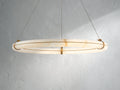 Nivara loop Alabaster Chandelier ARDENEL
