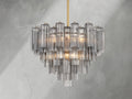 Adois Glass Multi-layer Round Chandelier - ARDENEL