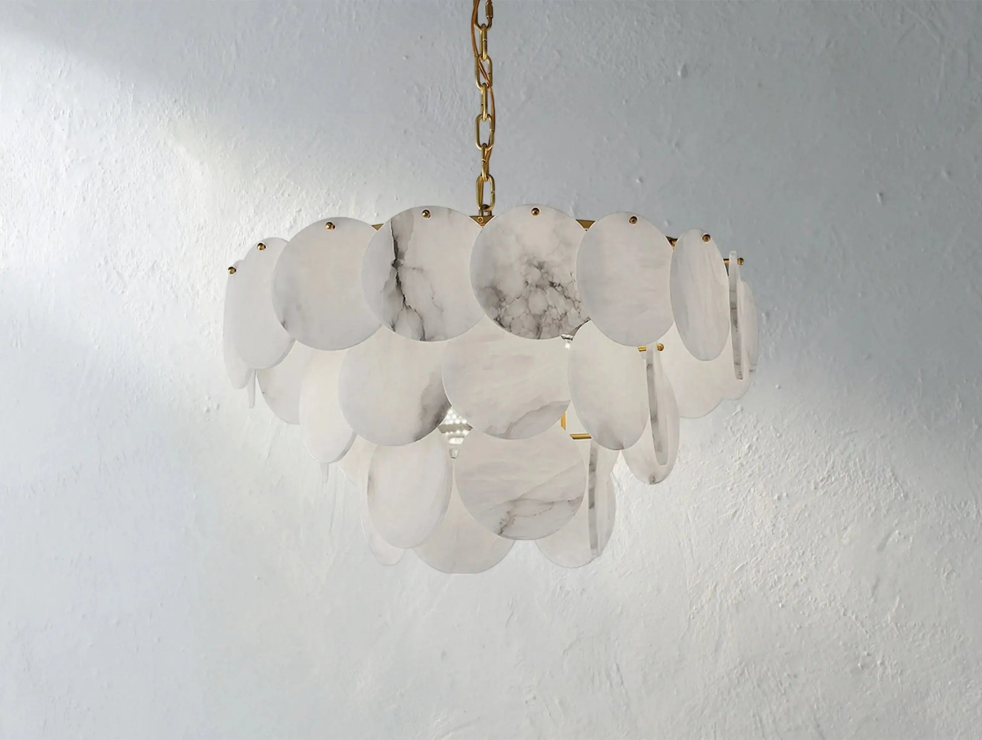 Lunaria Alabaster Chandelier ARDENEL