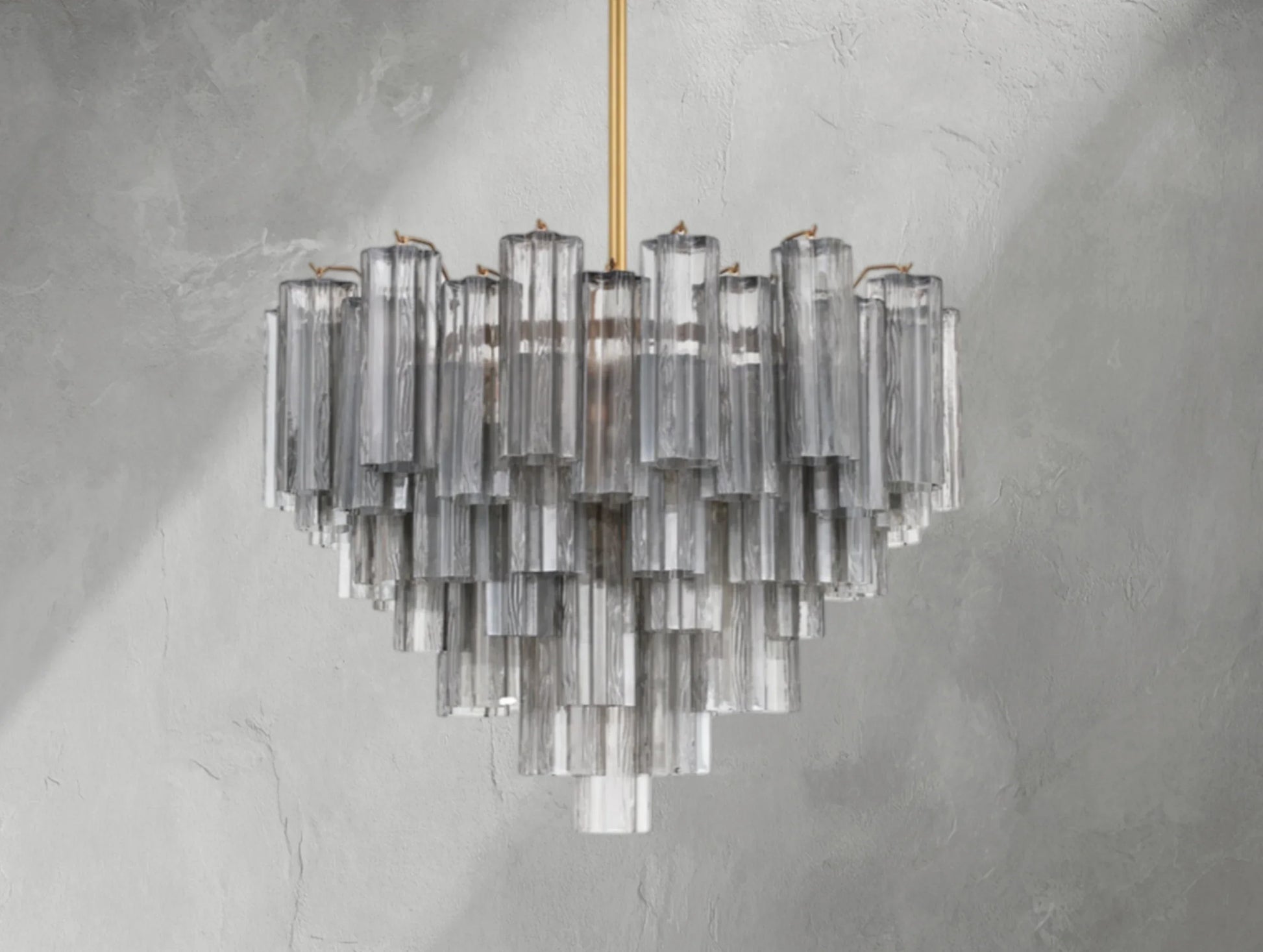 Adois Glass Multi-layer Round Chandelier - ARDENEL
