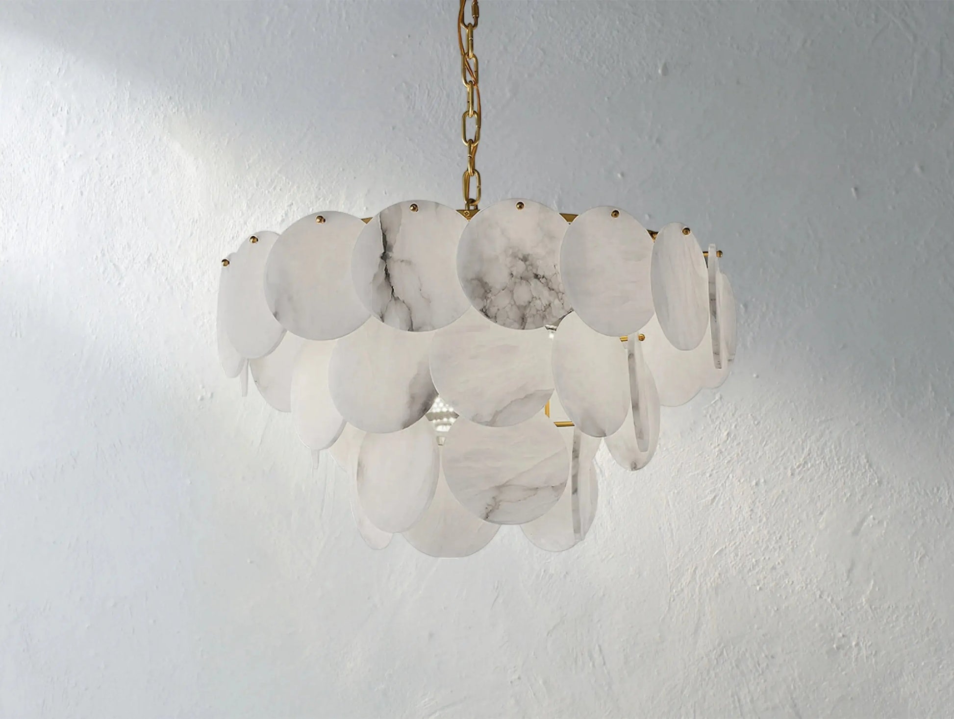 Lunaria Alabaster Chandelier ARDENEL