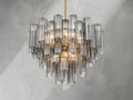 Adois Glass Multi-layer Round Chandelier - ARDENEL