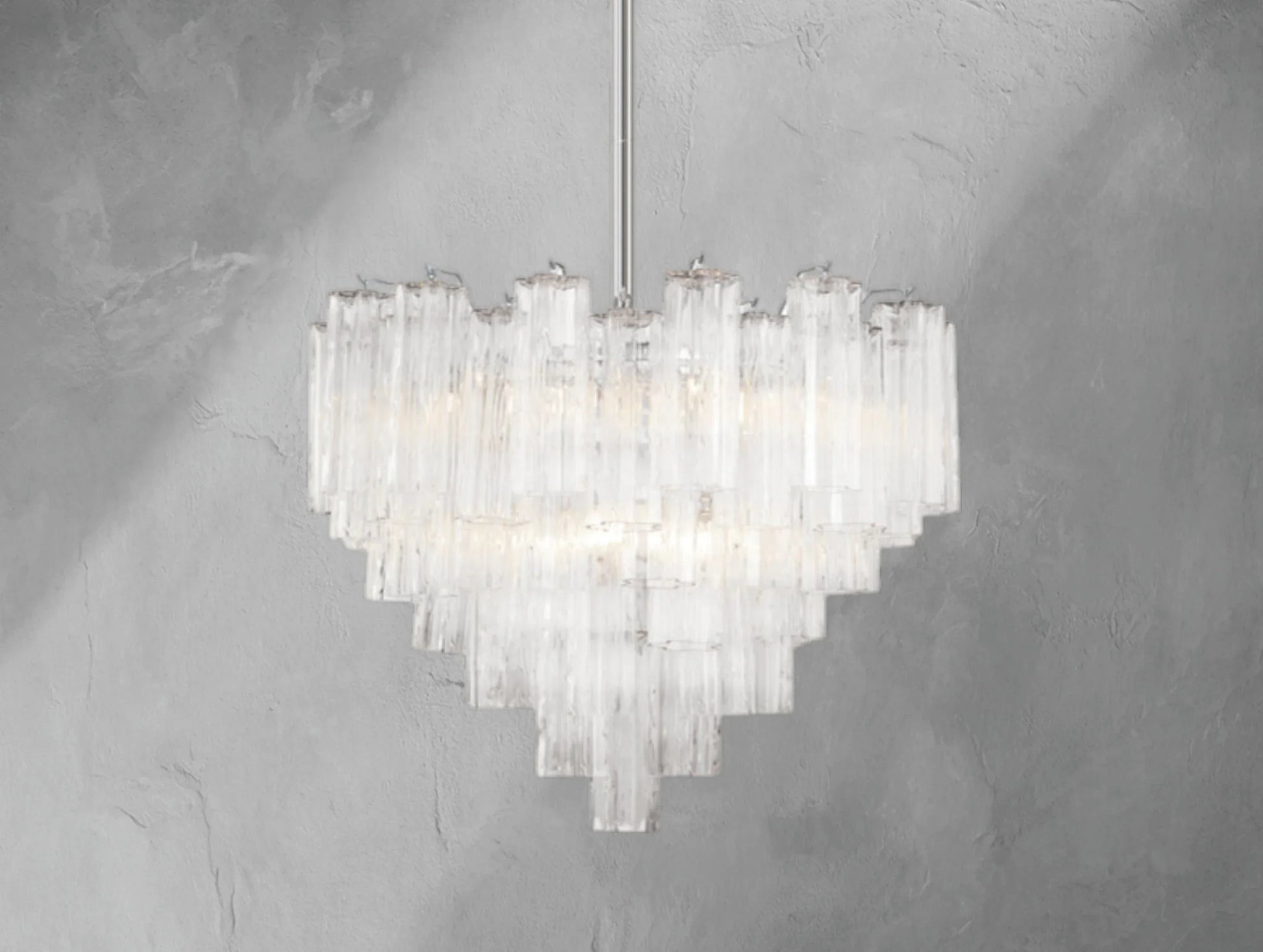 Adois Glass Multi-layer Round Chandelier - ARDENEL