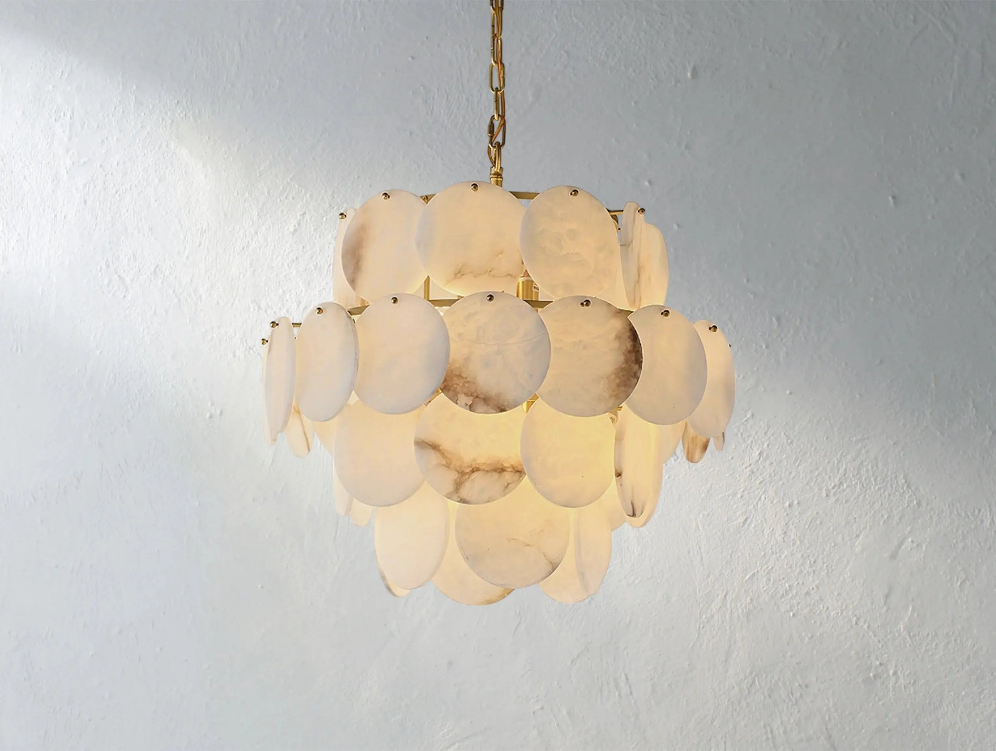 Lunaria Alabaster Chandelier ARDENEL