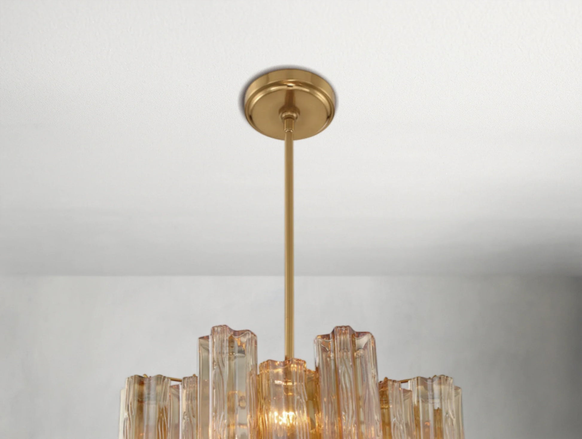 Adois Glass Tiered Round Chandelier - ARDENEL