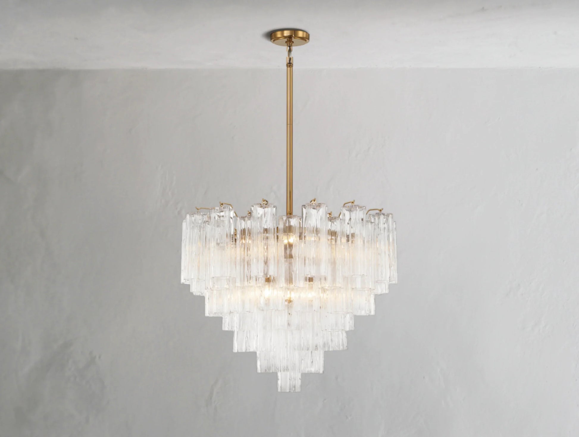 Adois Glass Multi-layer Round Chandelier - ARDENEL