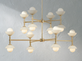 Greensh Double Tier Chandelier - ARDENEL