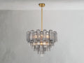 Adois Glass Multi-layer Round Chandelier - ARDENEL