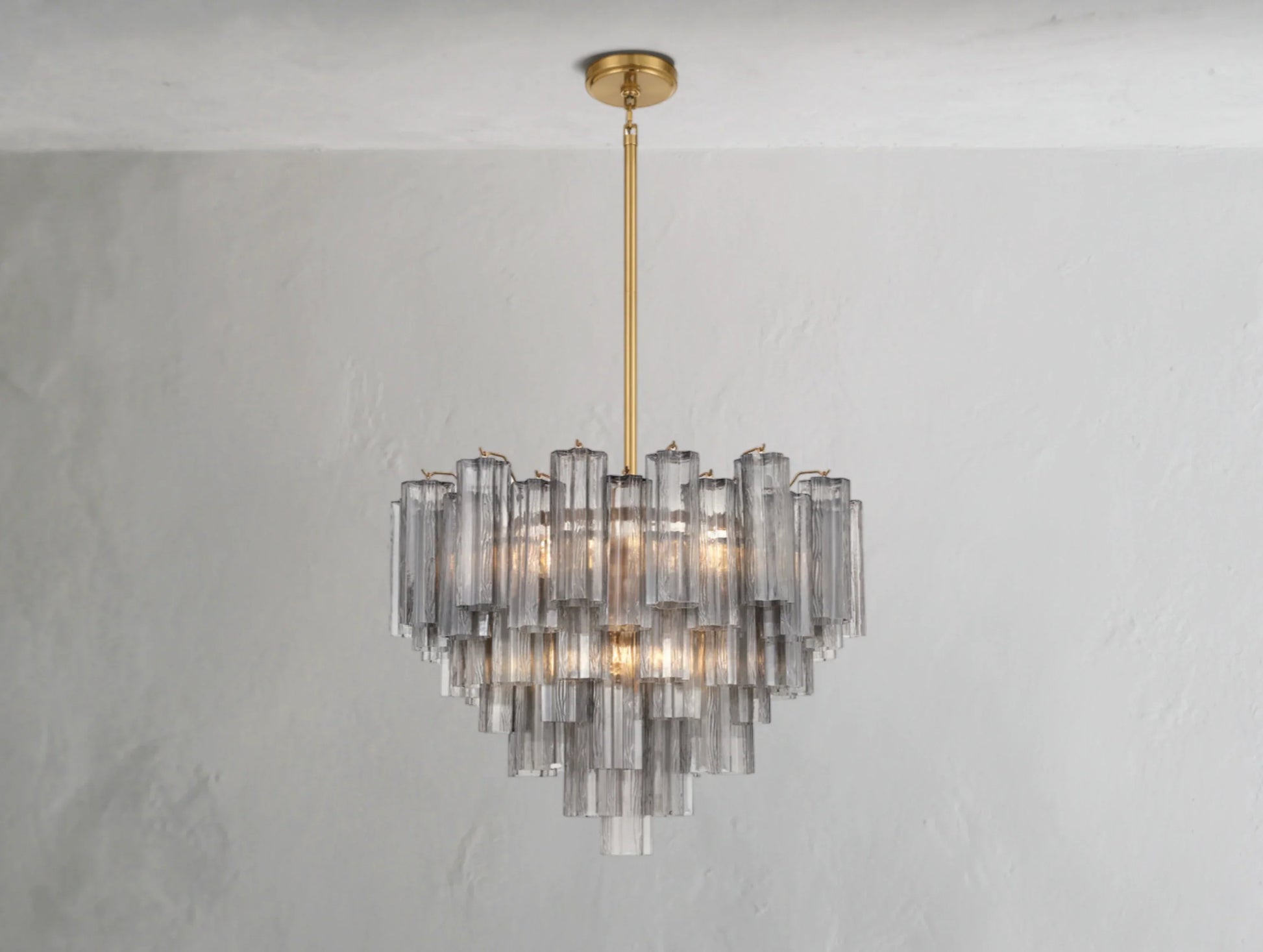 Adois Glass Multi-layer Round Chandelier - ARDENEL