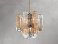 Adois Glass Tiered Round Chandelier - ARDENEL