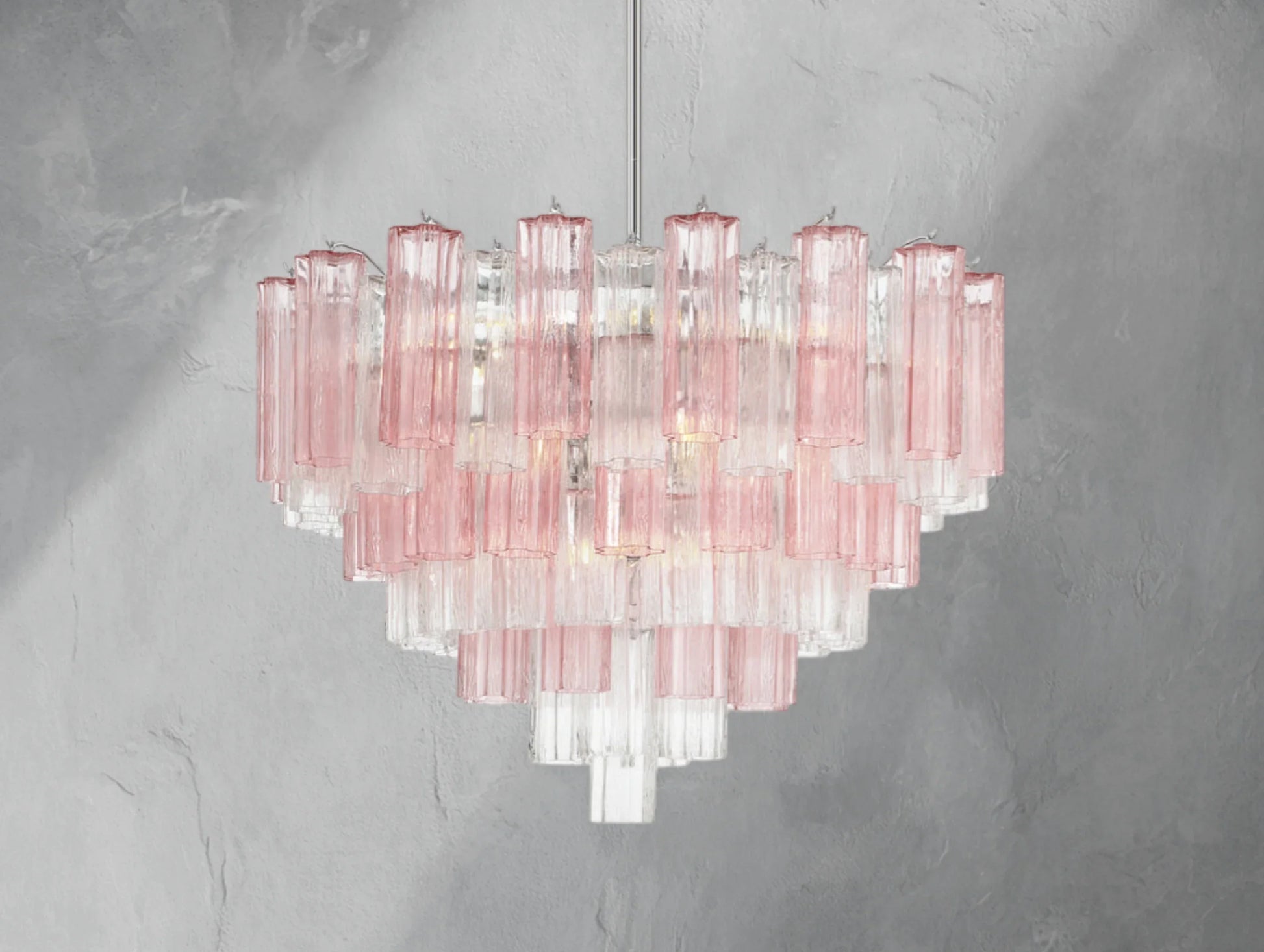 Adois Glass Multi-layer Round Chandelier - ARDENEL
