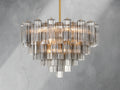 Adois Glass Multi-layer Round Chandelier - ARDENEL