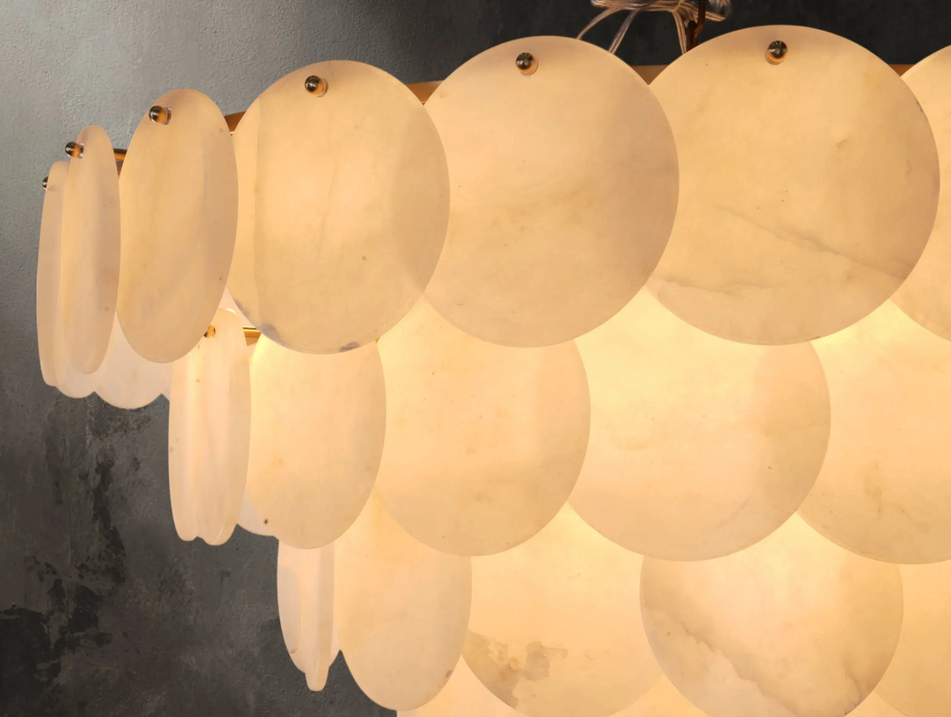 Lunaria Alabaster Chandelier ARDENEL