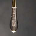Soltaire Crystal Pendant 1 light 2 lights - Yovalighting