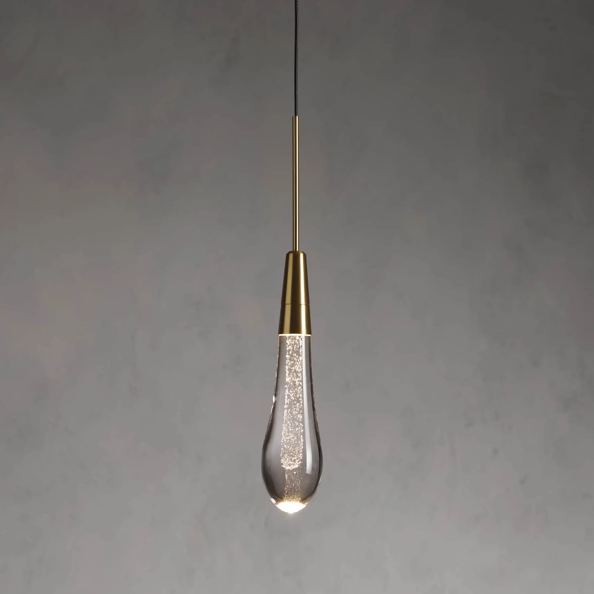 Soltaire Crystal Pendant 1 light 2 lights - Yovalighting