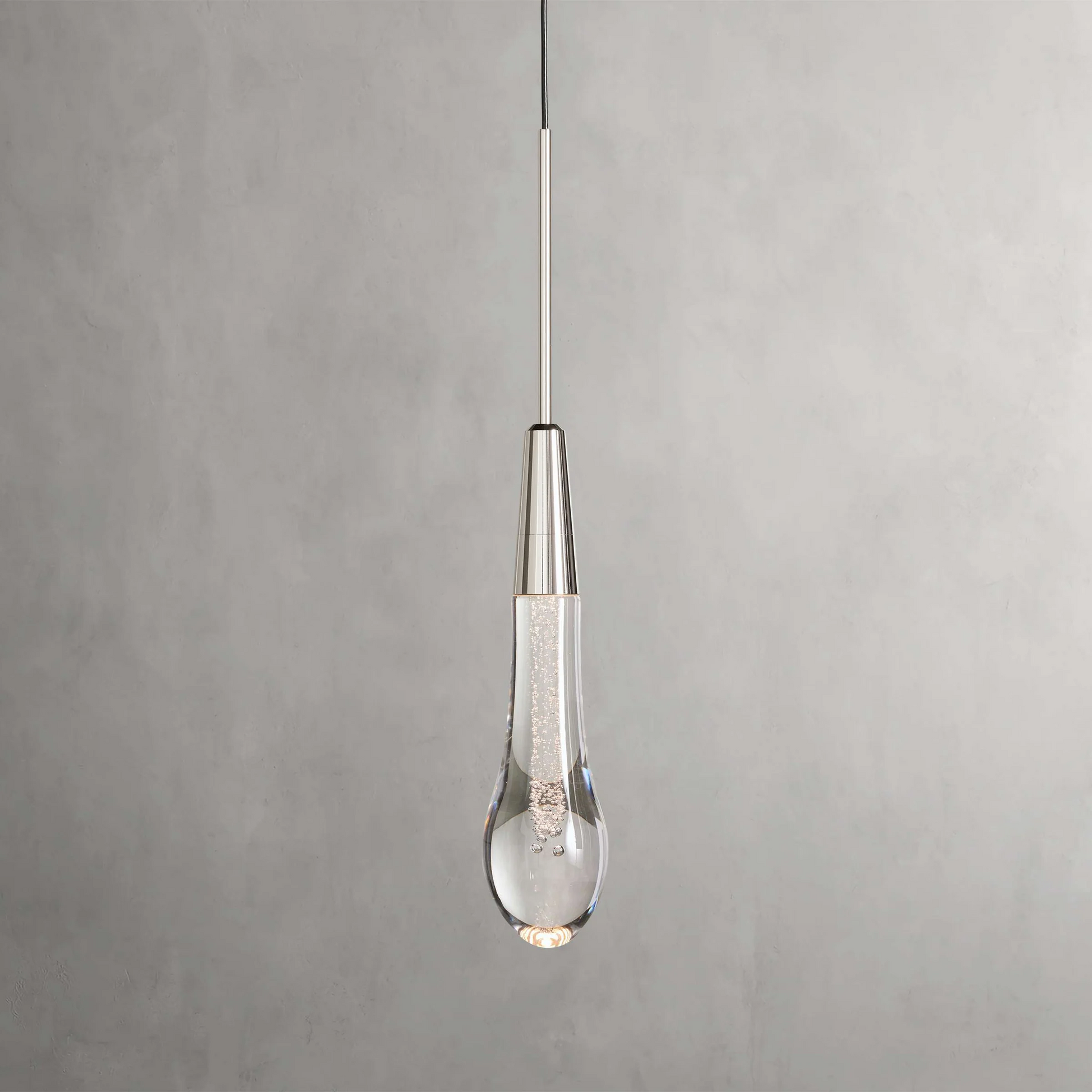 Soltaire Crystal Pendant 1 light 2 lights - Yovalighting