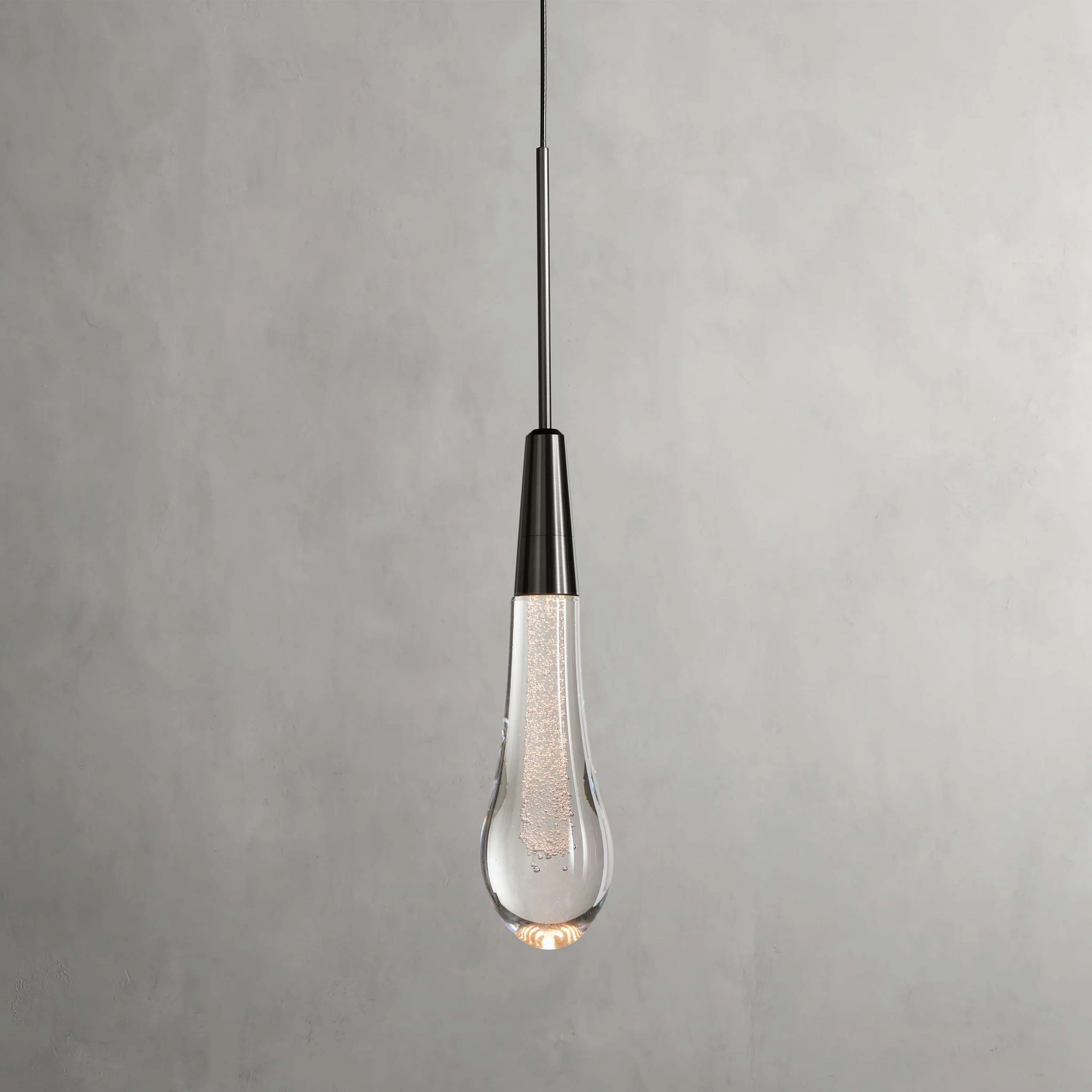 Soltaire Crystal Pendant 1 light 2 lights - Yovalighting