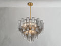 Adois Glass Multi-layer Round Chandelier - ARDENEL