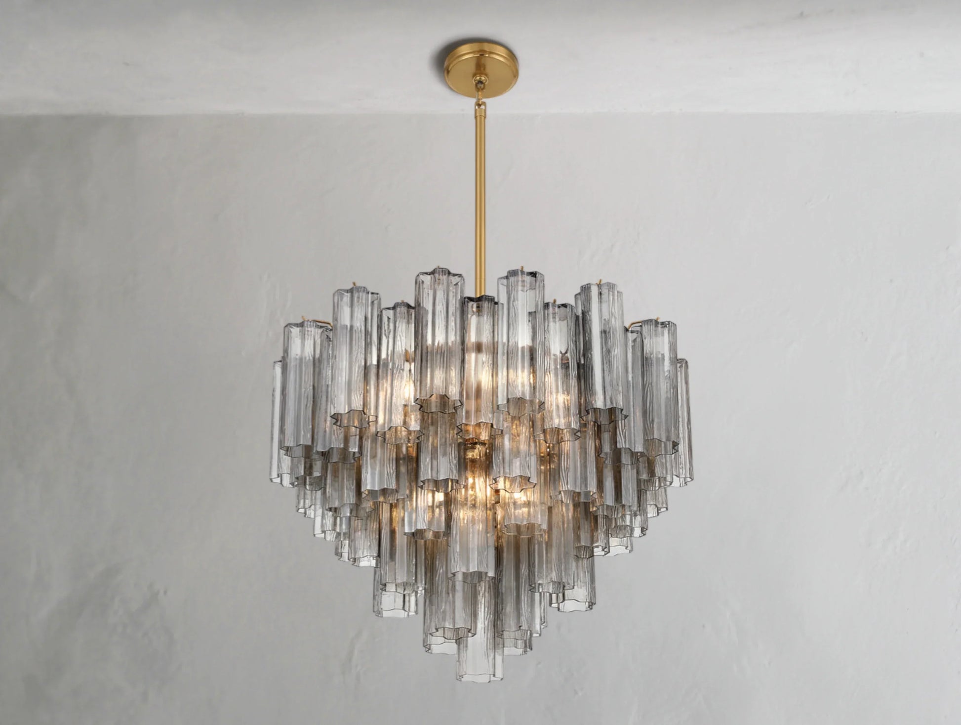 Adois Glass Multi-layer Round Chandelier - ARDENEL