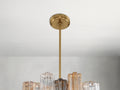 Adois Glass Tiered Round Chandelier - ARDENEL