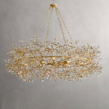 Fiore Crown Chandelier 39" 48" 60"