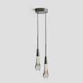 Soltaire Crystal Pendant 1 light 2 lights - Yovalighting