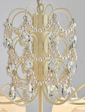 creative,cream,crystal, texture, Pearls,chandelier,shining, French, White, living room, bedroom,branch,Hemisphere,soft,gentle,