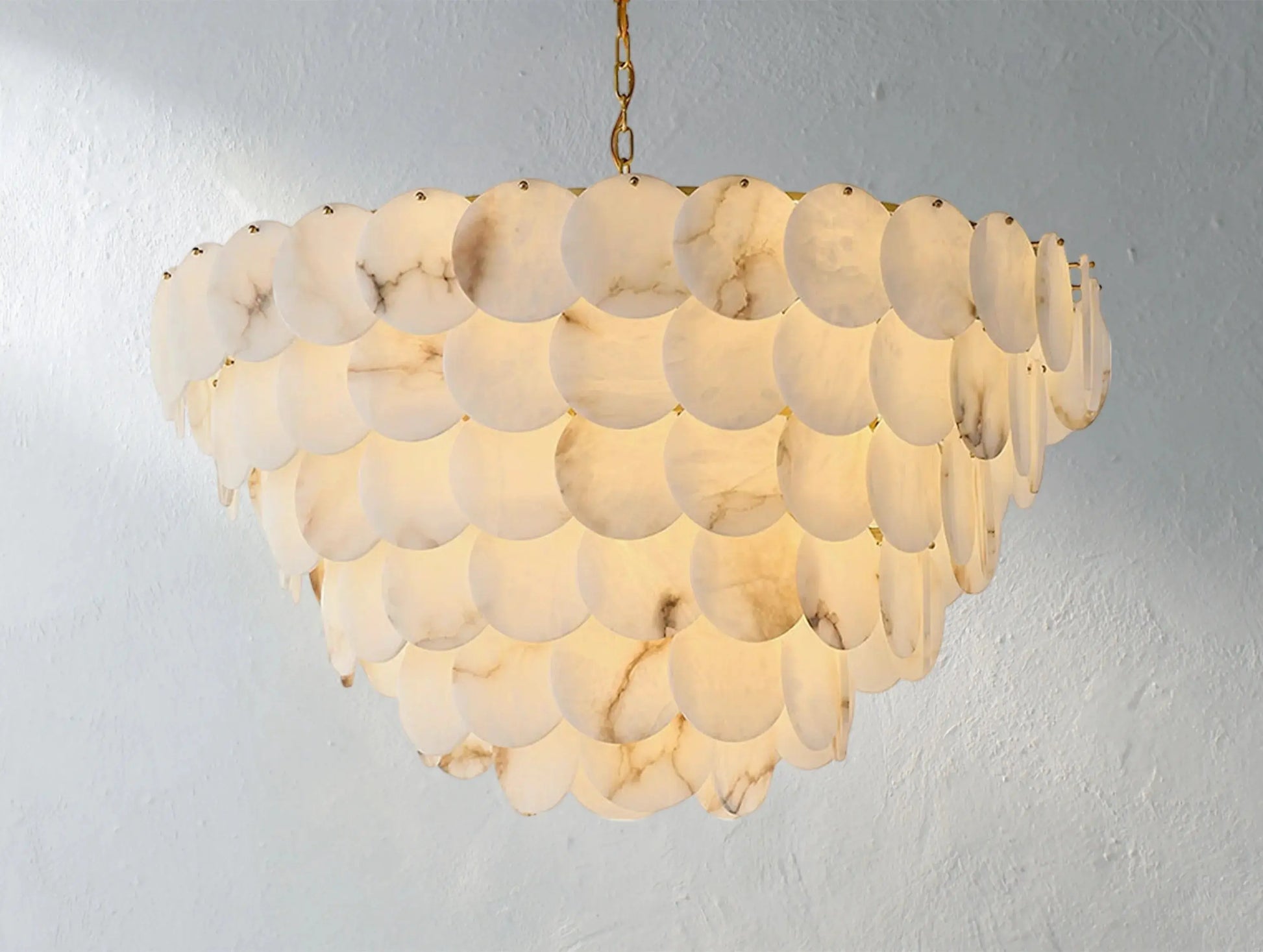 Lunaria Alabaster Chandelier ARDENEL