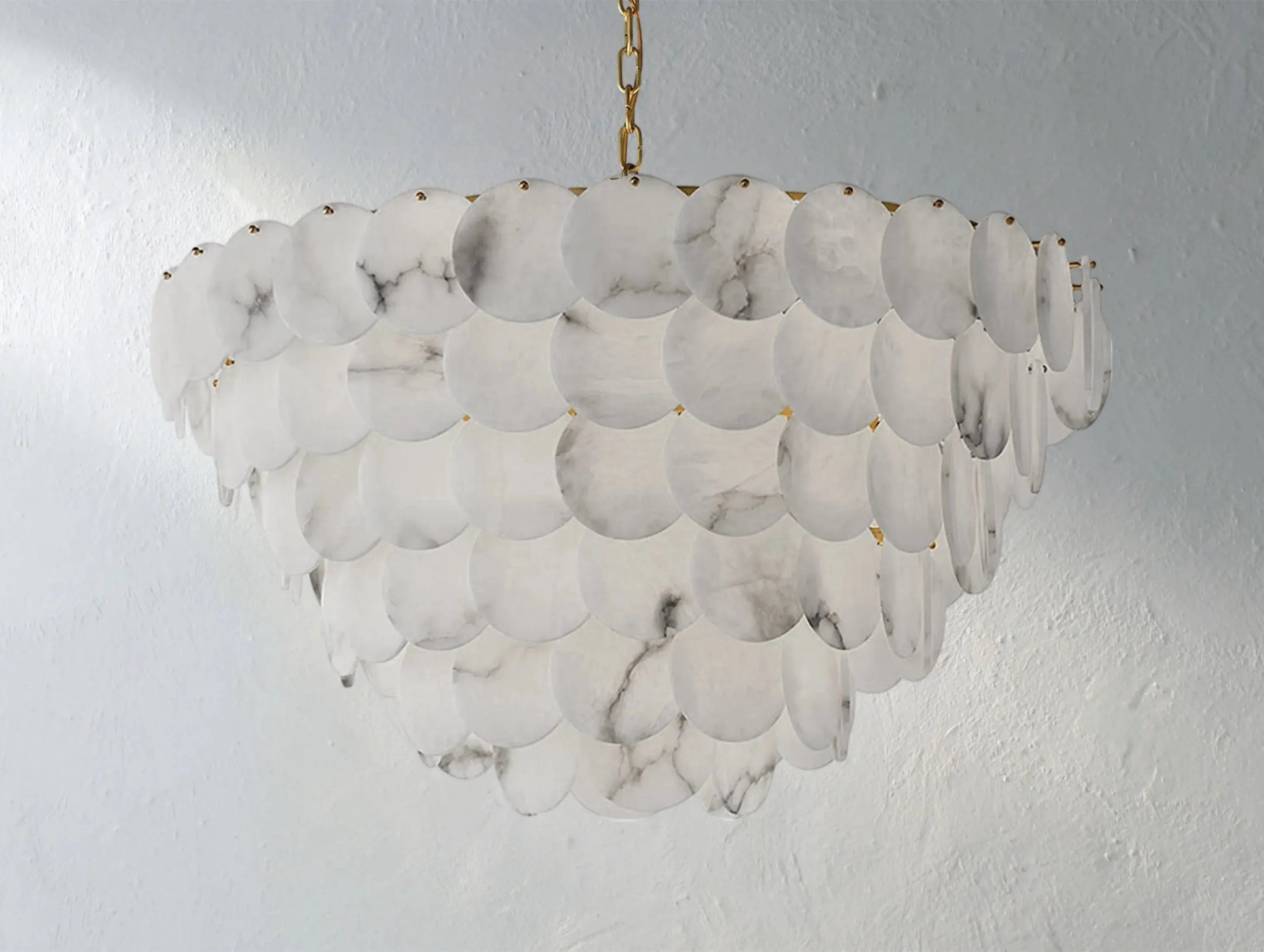 Lunaria Alabaster Chandelier ARDENEL