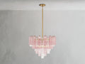 Adois Glass Multi-layer Round Chandelier - ARDENEL