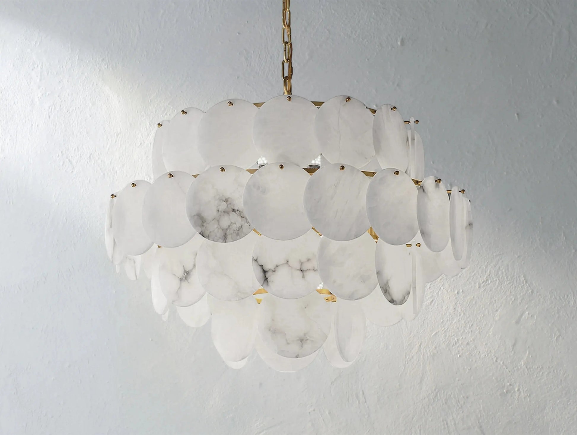 Lunaria Alabaster Chandelier ARDENEL