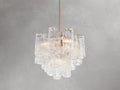 Adois Glass Tiered Round Chandelier - ARDENEL