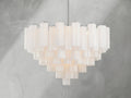 Adois Glass Multi-layer Round Chandelier - ARDENEL
