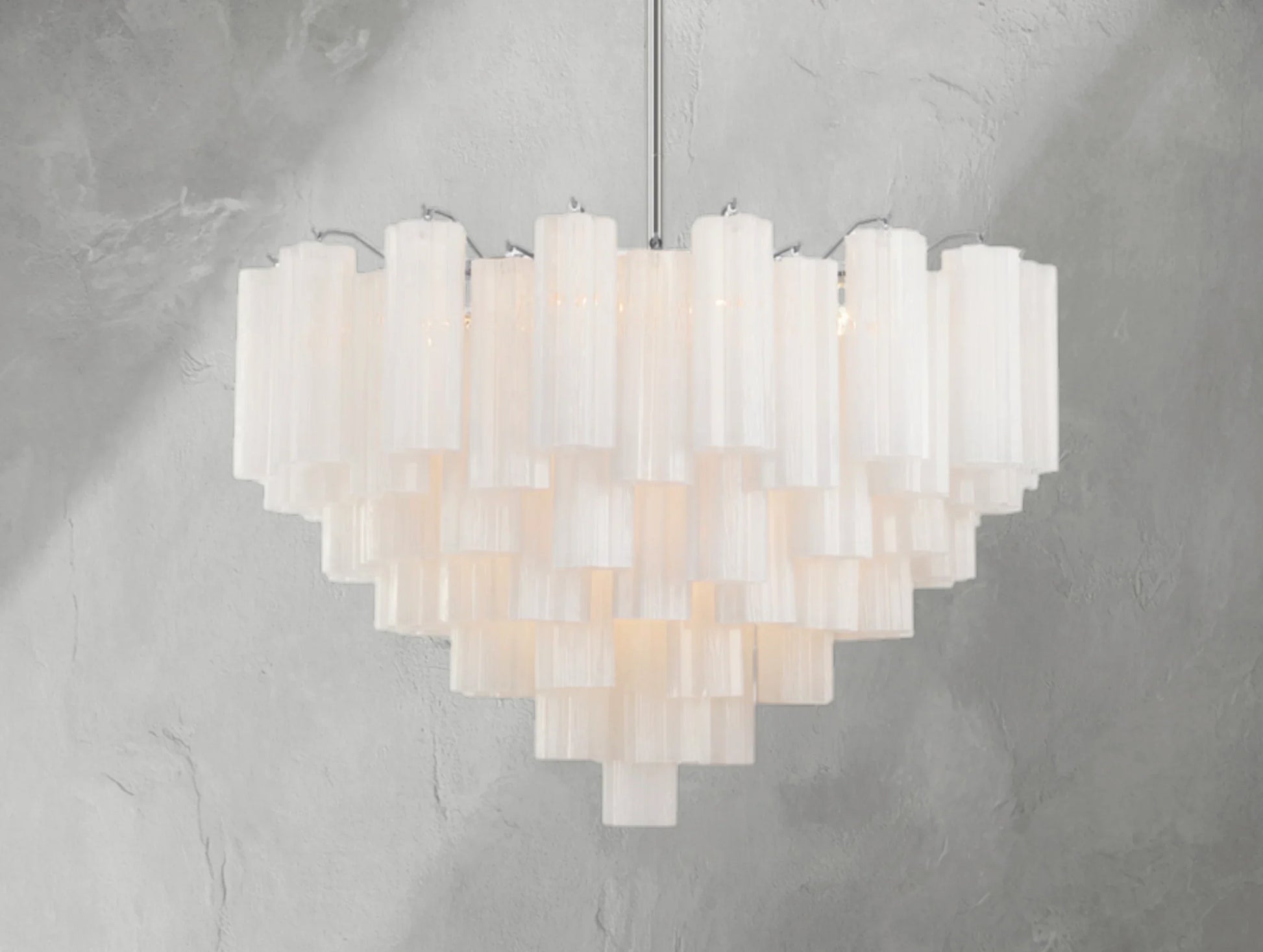 Adois Glass Multi-layer Round Chandelier - ARDENEL