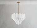 Adois Glass Multi-layer Round Chandelier - ARDENEL