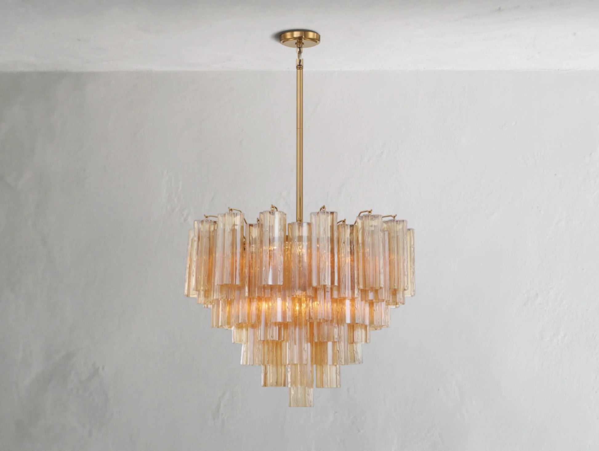 Adois Glass Multi-layer Round Chandelier - ARDENEL