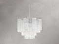 Adois Glass Tiered Round Chandelier - ARDENEL