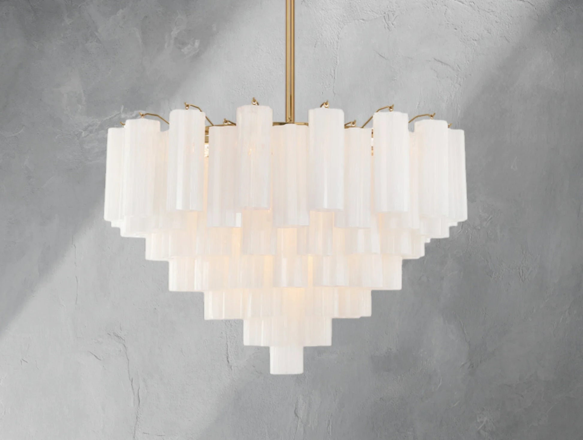 Adois Glass Multi-layer Round Chandelier - ARDENEL