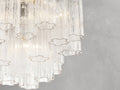 Adois Glass Tiered Round Chandelier - ARDENEL