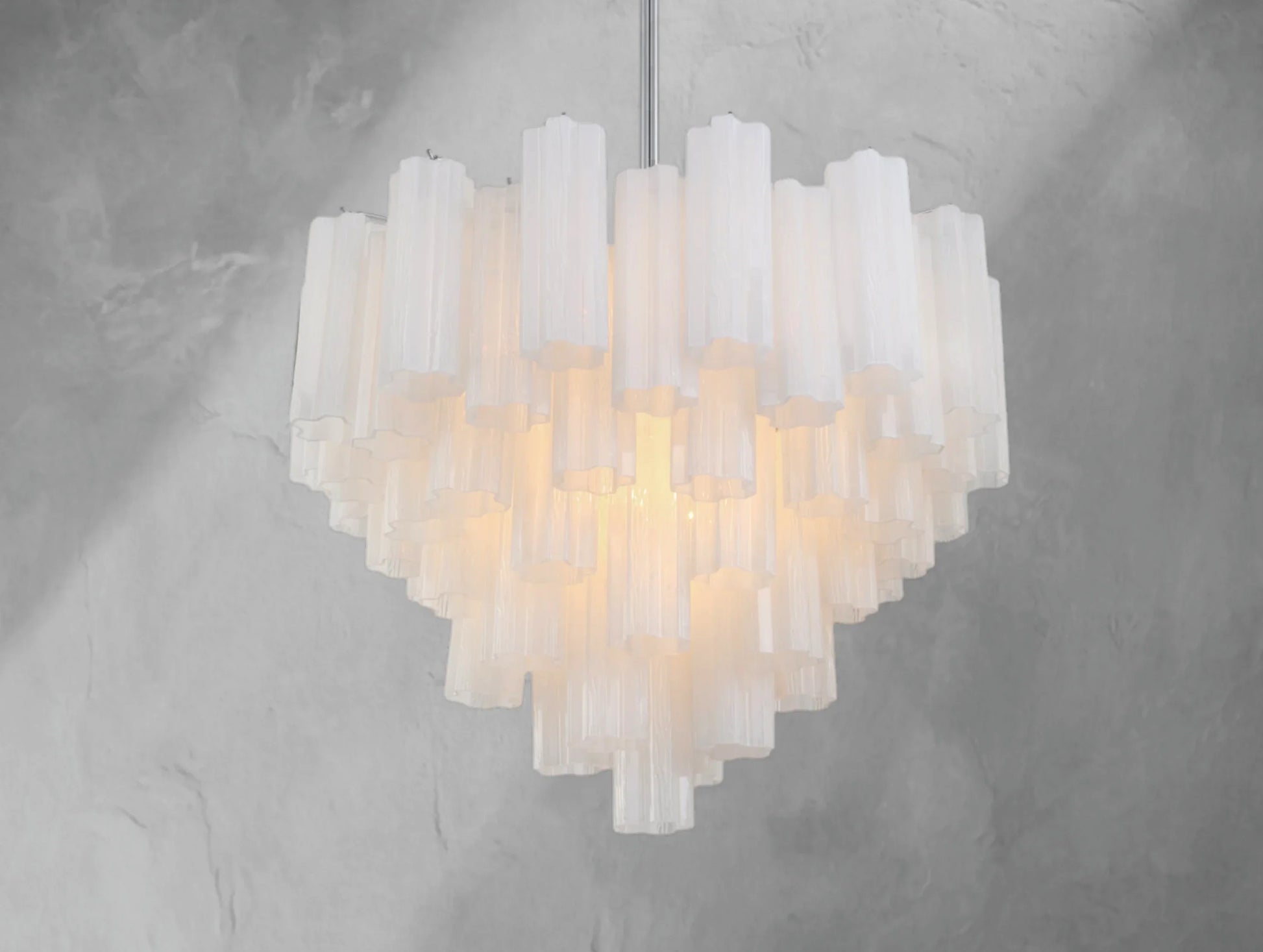 Adois Glass Multi-layer Round Chandelier - ARDENEL