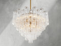 Adois Glass Multi-layer Round Chandelier - ARDENEL