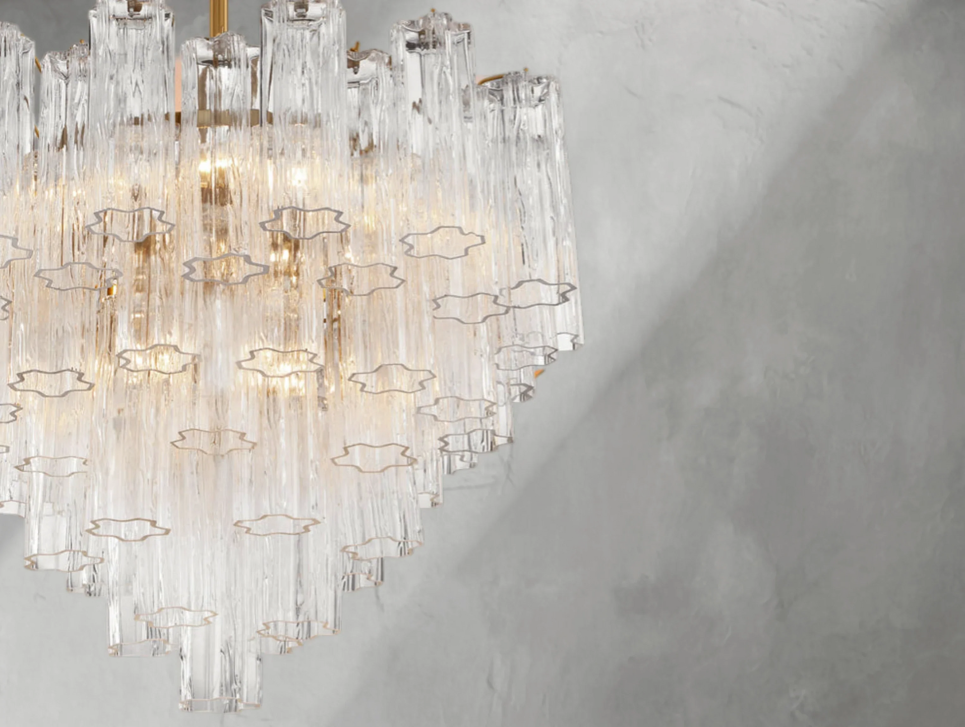 Adois Glass Multi-layer Round Chandelier - ARDENEL